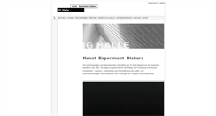 Desktop Screenshot of ighalle.ch
